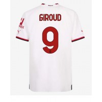 AC Milan Olivier Giroud #9 Fotballklær Bortedrakt 2022-23 Kortermet